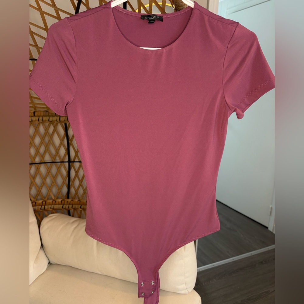 Dynamite Mauve Bodysuit